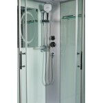 Душевая кабина WeltWasser WW500 Werra 1002 с крышей прозрачное стекло 100х100х217
