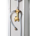 Душевая кабина WeltWasser WW500 Werra 1002 с крышей прозрачное стекло 100х100х217