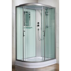 Душевая кабина WeltWasser WW500 Werra 1202 R с крышей прозрачное стекло 120х90х217 правая