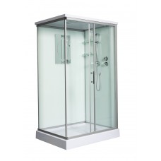 Душевая кабина WeltWasser WW500 Laine 1212 с крышей прозрачное стекло 120х90х217