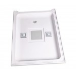 Душевая кабина WeltWasser WW500 Laine 1204 с крышей прозрачное стекло 120х90х217