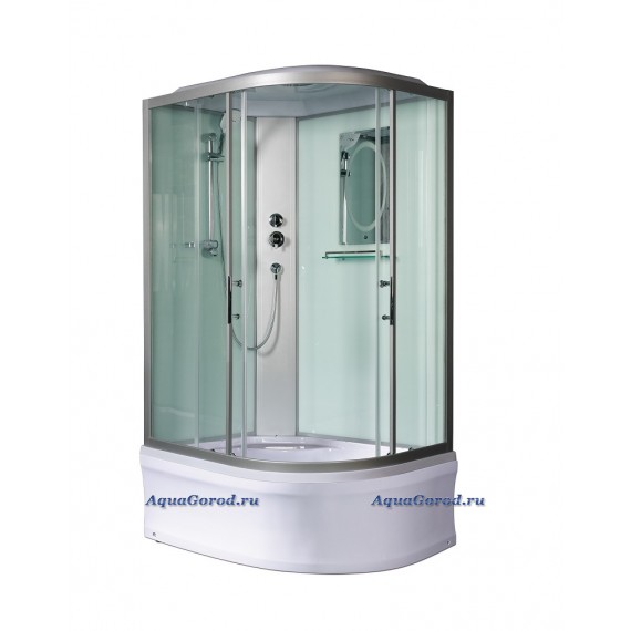 Душевая кабина WeltWasser WW500 Halle 1202 L с крышей прозрачное стекло 120х90х217 левая