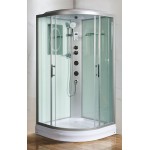 Душевая кабина WeltWasser WW500 Werra 1004 с крышей прозрачное стекло 100х100х217