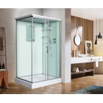 Душевая кабина WeltWasser WW500 Laine 1212 с крышей прозрачное стекло 120х90х217