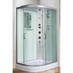 Душевая кабина WeltWasser WW500 Werra 1204 R с крышей прозрачное стекло 120х90х217 правая