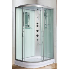 Душевая кабина WeltWasser WW500 Werra 1204 R с крышей прозрачное стекло 120х90х217 правая