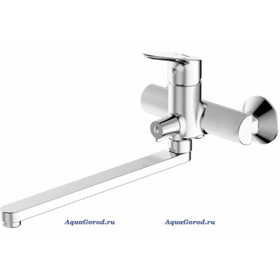 Смеситель Bravat Drop для ванны с длинным изливом F64898C-L
