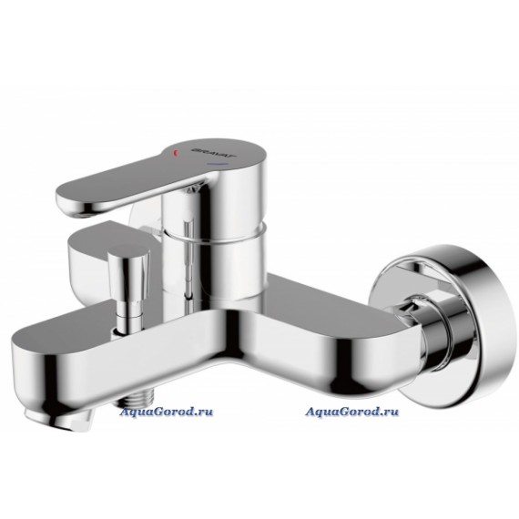 Смеситель Bravat Stream для ванны с коротким изливом F63783C-01A