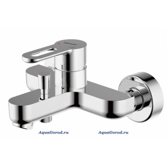 Смеситель Bravat Stream-D для ванны с коротким изливом F637163C-01