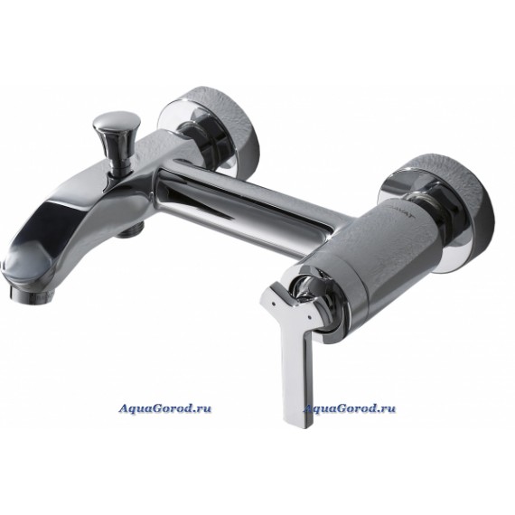 Смеситель Bravat Waterfall для ванны с коротким изливом F673107C-01