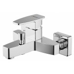 Смеситель Bravat Riffle для ванны с коротким изливом F672106C-01