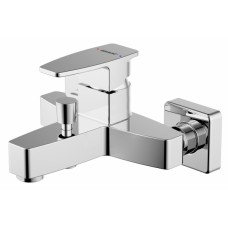 Смеситель Bravat Riffle для ванны с коротким изливом F672106C-01