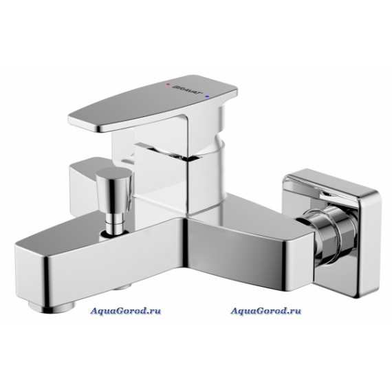 Смеситель Bravat Riffle для ванны с коротким изливом F672106C-01