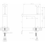 Смеситель Bravat Spring для умывальника F179113C