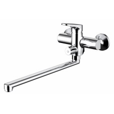 Смеситель Bravat Eler для ванны с длинным изливом F6191238CP-01L-RUS