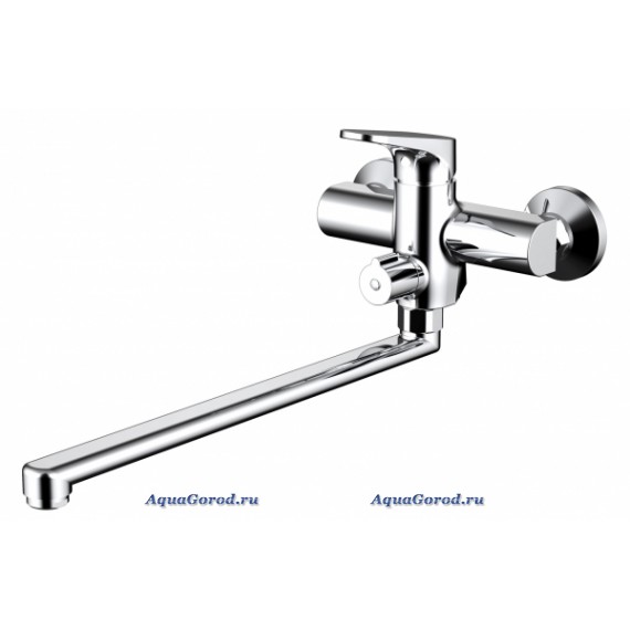 Смеситель Bravat Eler для ванны с длинным изливом F6191238CP-01L-RUS