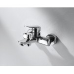 Смеситель Bravat Real для ванны с коротким изливом F6121179CP-01