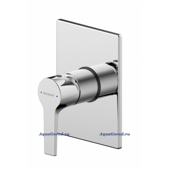Смеситель Bravat Prolate встраиваемыйв стену с 1 функцией PB85179C-A-RUS