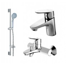 Комплект смесителей Bravat Drop для ванной комнаты 3 в 1 F00308C