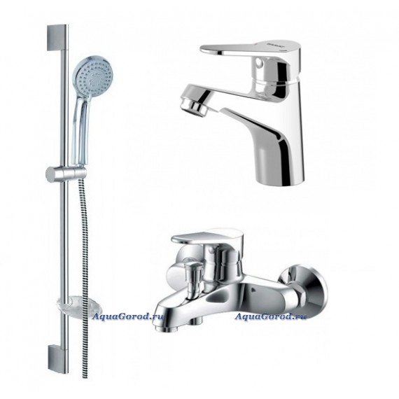 Комплект Bravat Eco для ванной комнаты 3 в 1 F00313C
