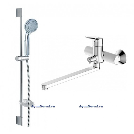 Комплект Bravat Drop для ванной комнаты 2 в 1 F00409C